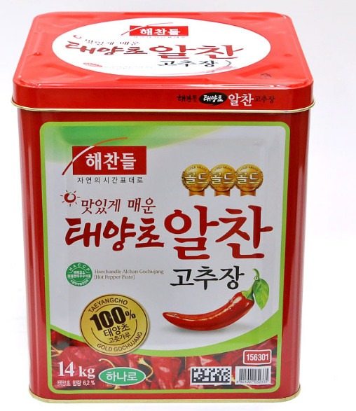 Tương ớt Alchan 14kg - CJ)알찬고추장14kg캔