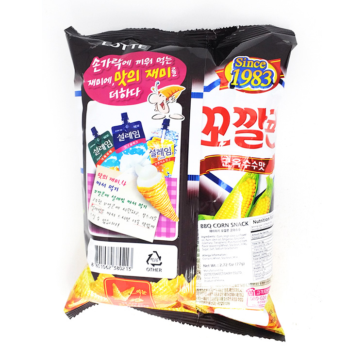 Roast Corn Snack-Lotte 77g – The Largest Asian Grocery &amp; Product Online  Marketplace Network !